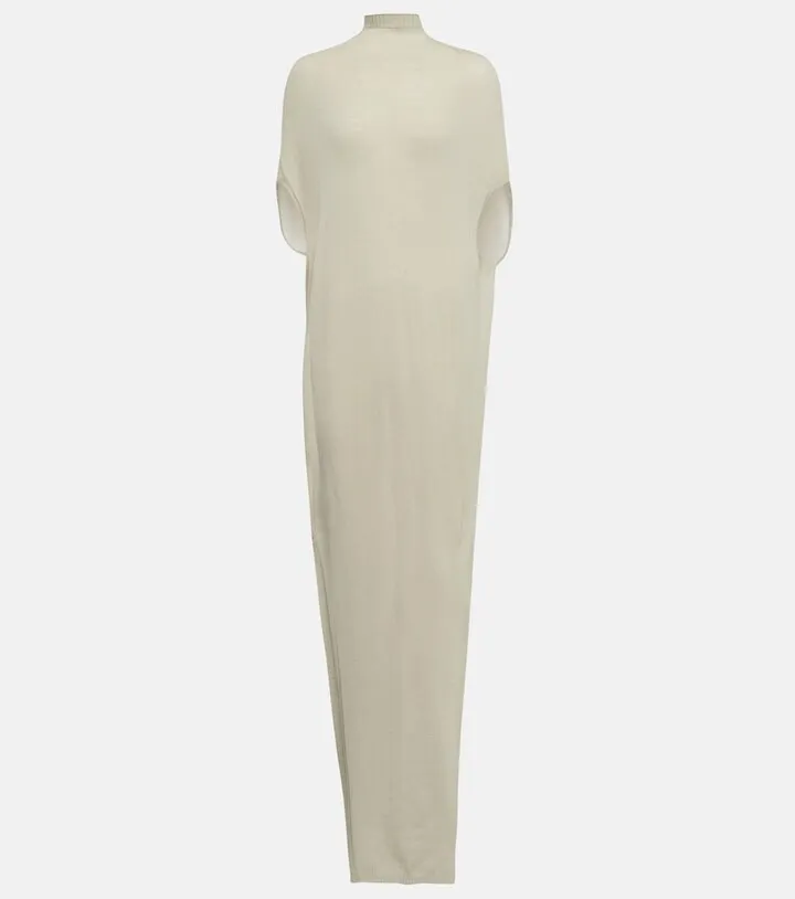 Wool maxi dress