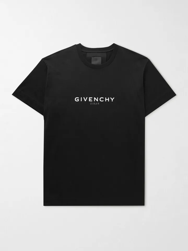 Oversized Logo-Print Cotton-Jersey T-Shirt