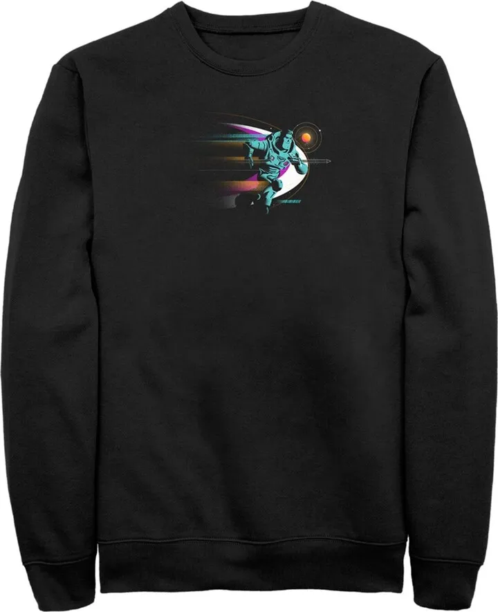 Men's Lightyear Buzz Running Sweatshirt - Black - X Large