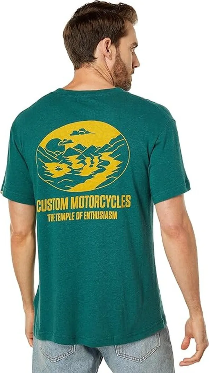 Deus Ex Machina Sprout Tee (Jasper Green) Men's Clothing