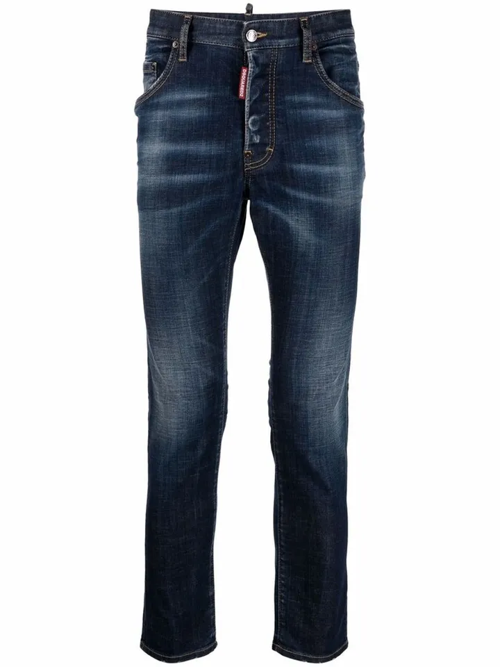 Skinny-Fit Denim Jeans