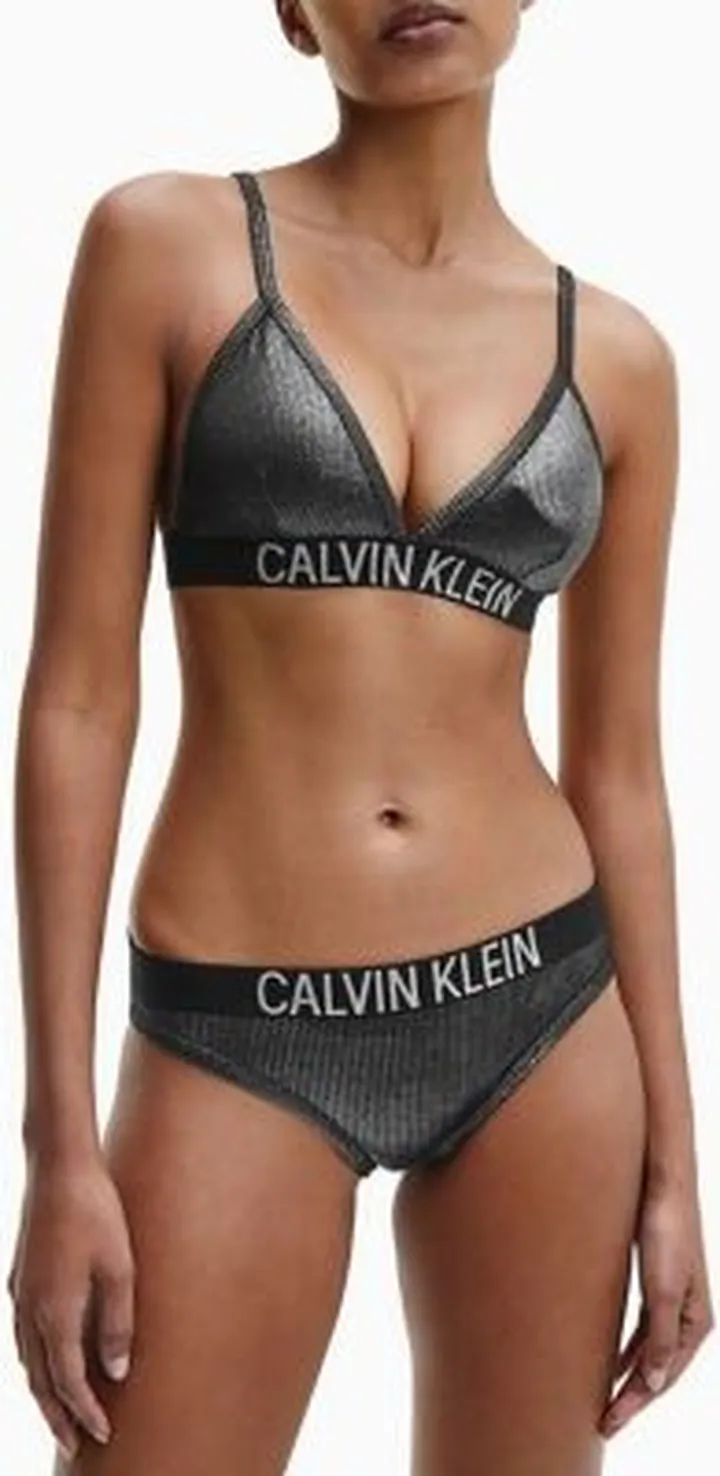 Core Solids Triangle Bikini Top
