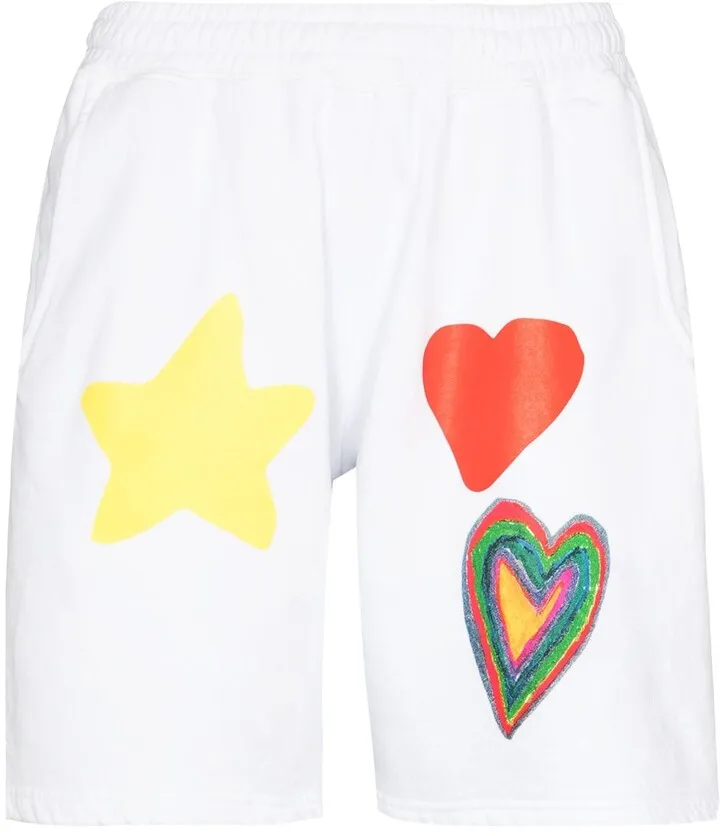 Dream Big printed track shorts