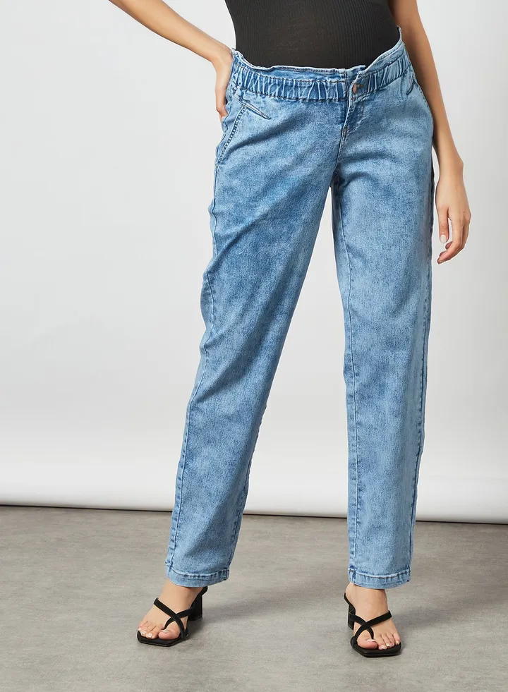 Mills Maternity Jeans Blue