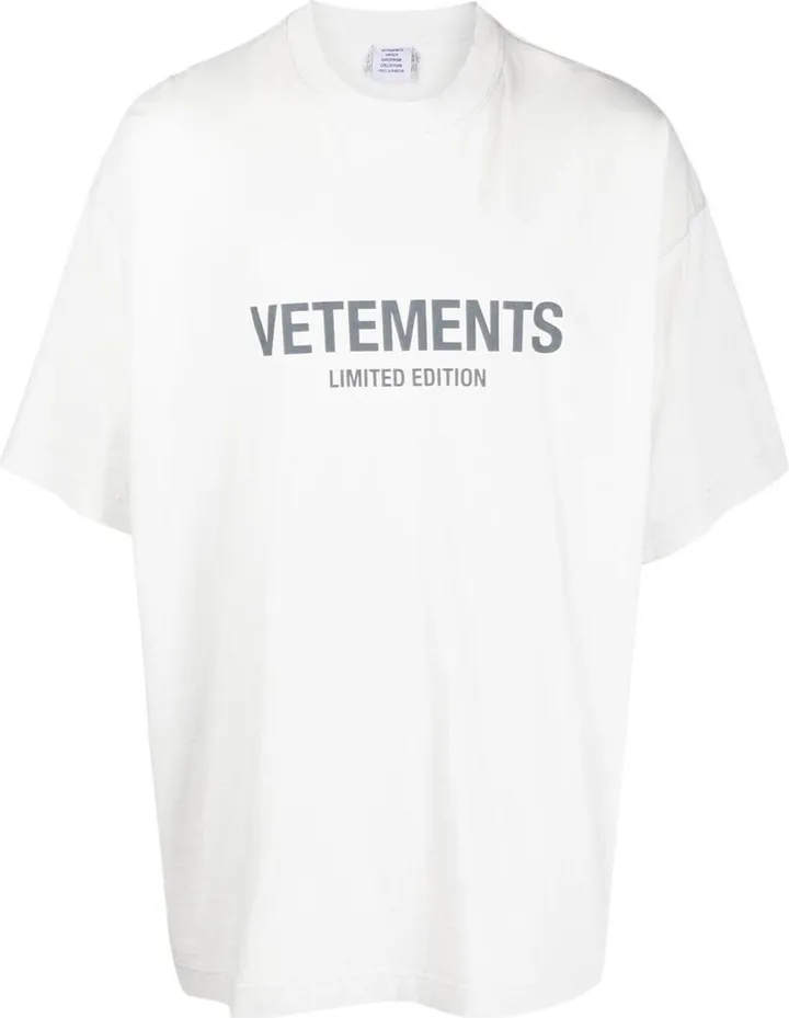 VETEMENTS- Cotton T-shirt