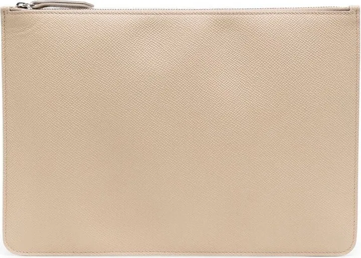 Large Stitch-Detail Pouch