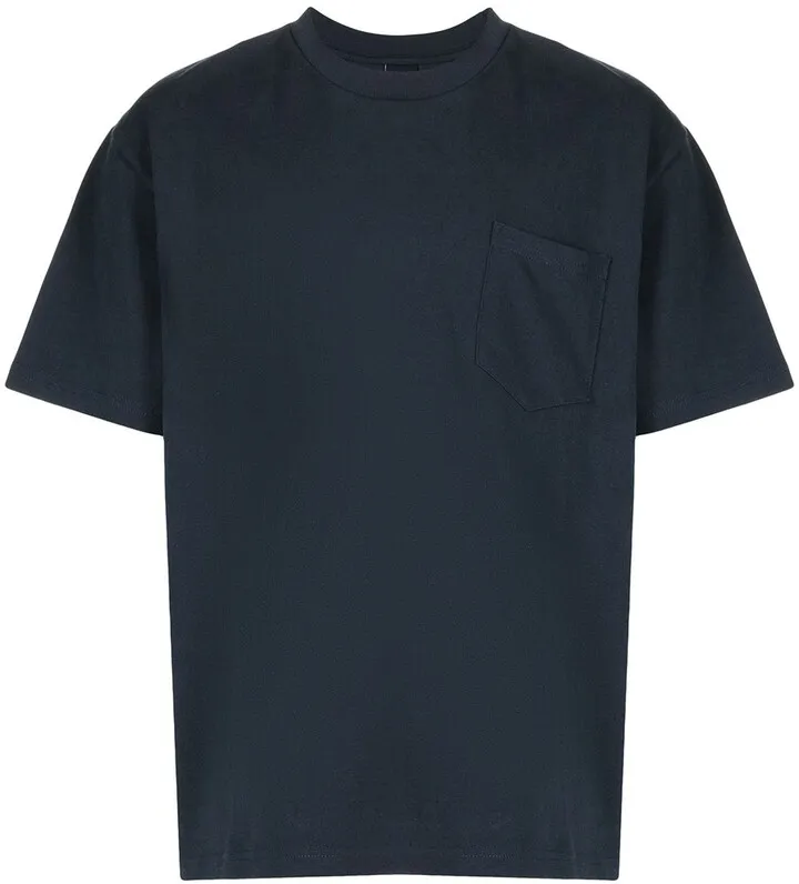 chest-pocket crew-neck T-shirt