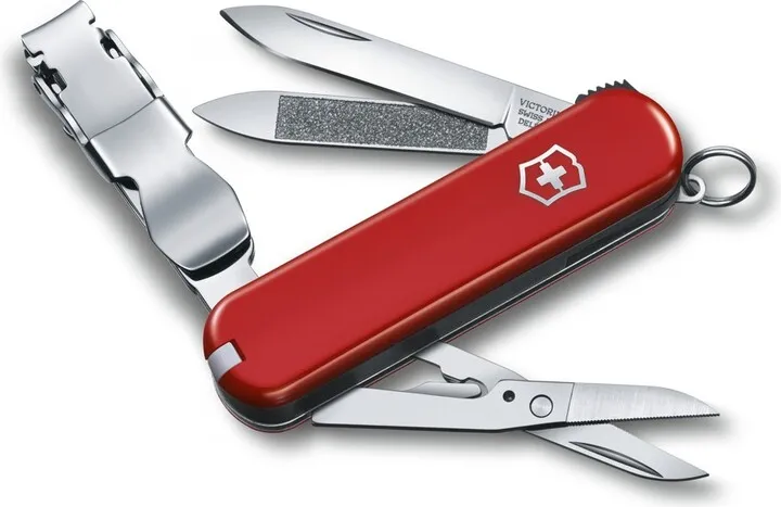 Victorinox Nail Clip 580 8 Function Red Pocket Knife