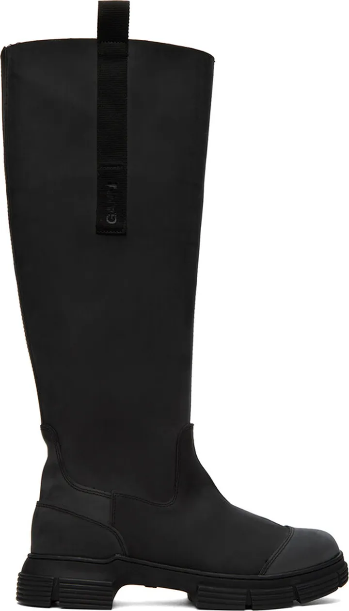 GANNI Black Country Chelsea Boots
