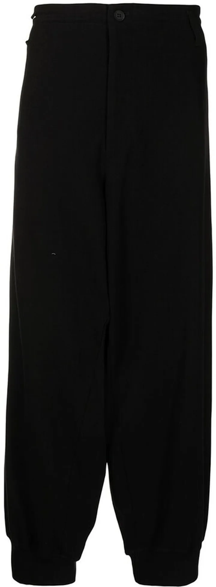 Tapered-Leg Cotton Trousers