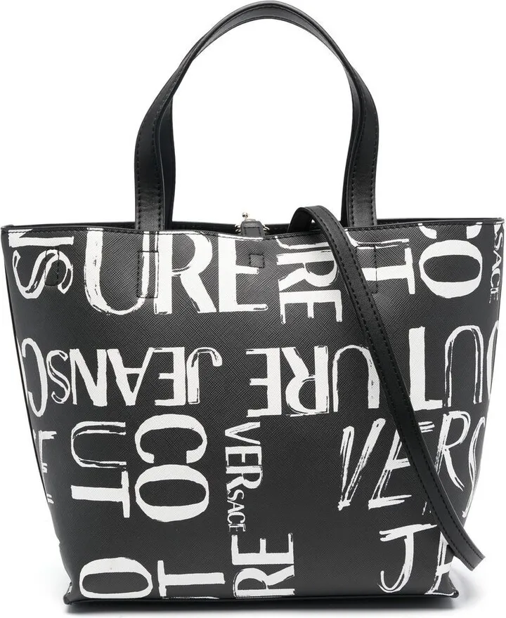 Logo-Print Small Tote Bag
