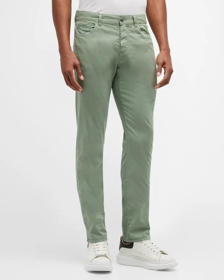 Men's 5-Pocket Stretch Trousers