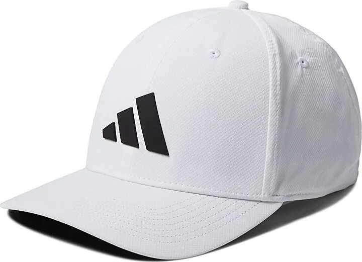 adidas Golf Tour Snapback Hat (White) Caps