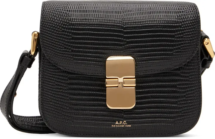 A.P.C. Black Mini Grace Bag