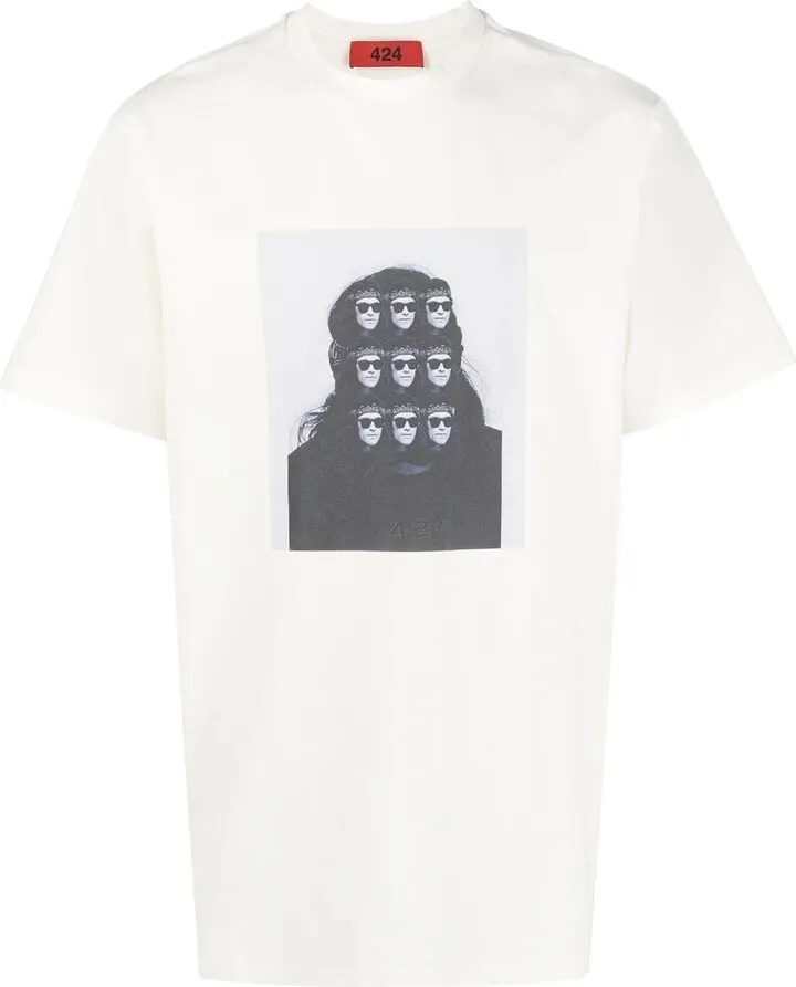 graphic print T-shirt