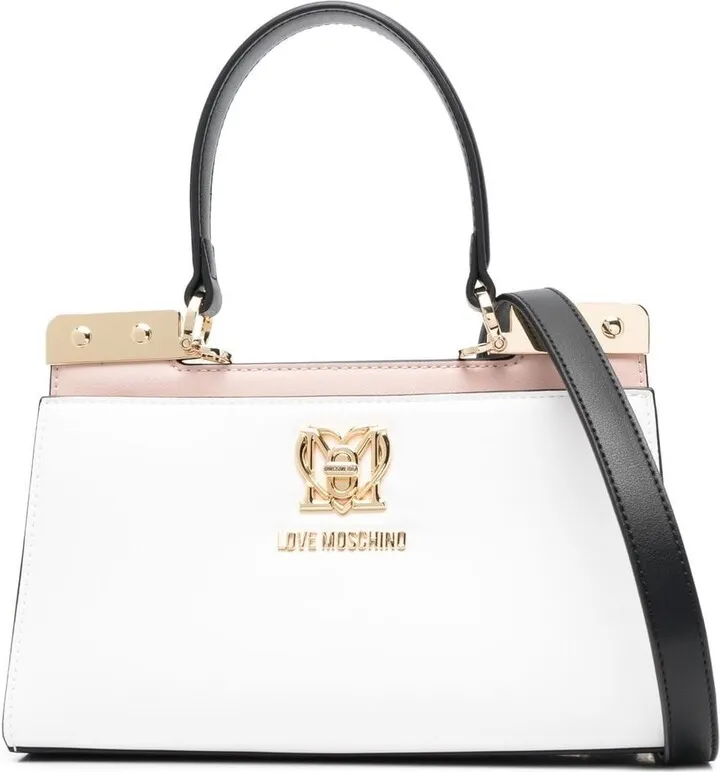 Small Colour-Block Tote Bag