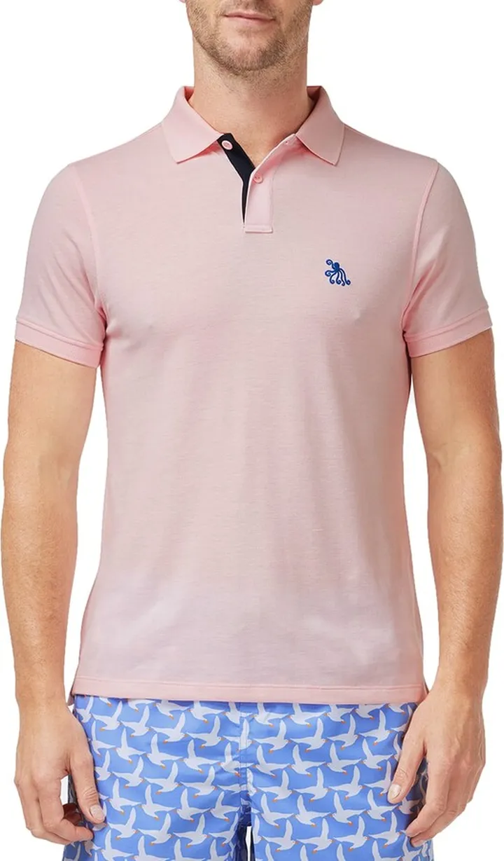Men's Octopus Pique Polo Shirt