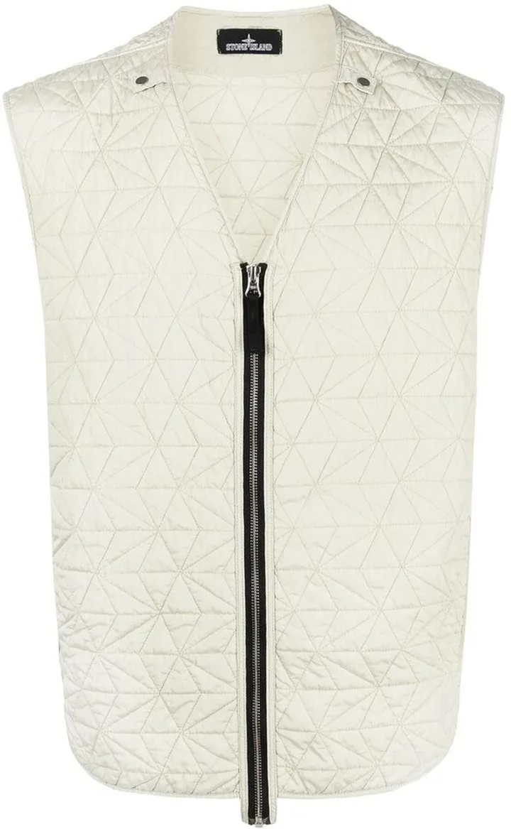 Quilted Zip-Up Gilet