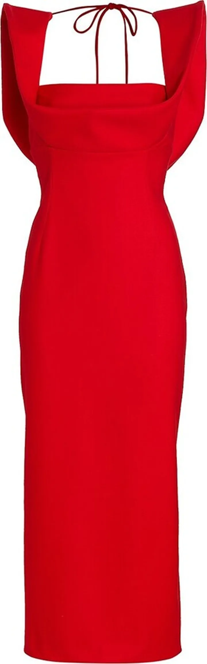 Charlie's Bib Midi-Dress