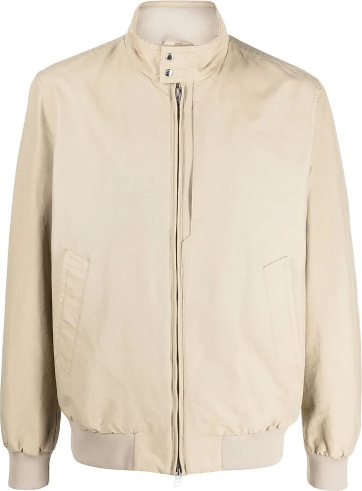 Zip-Fastening Bomber Jacket