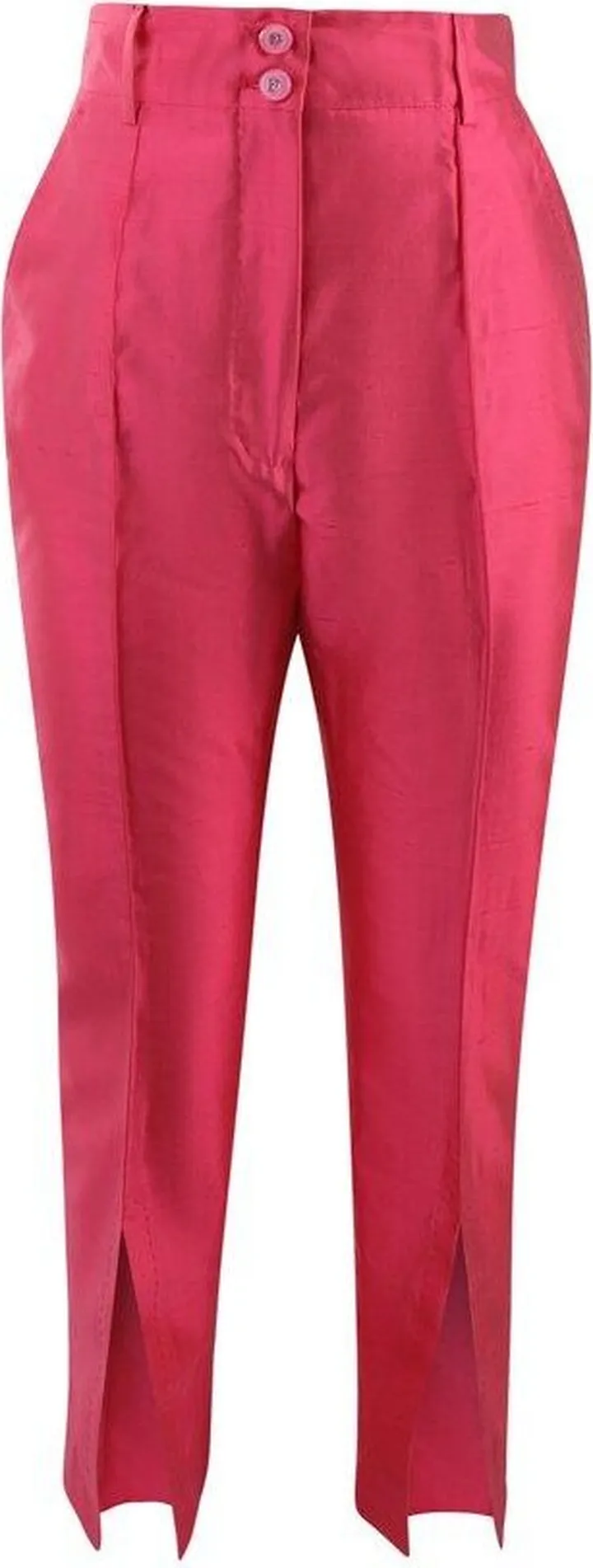 High-waist Mikado Pants