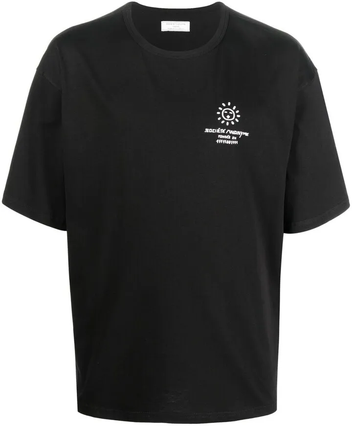 logo-print cotton T-Shirt