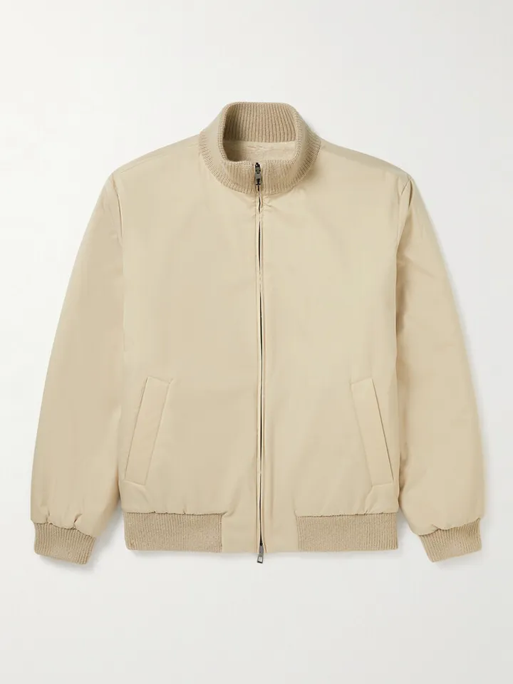 Glacier Shell Bomber Jacket
