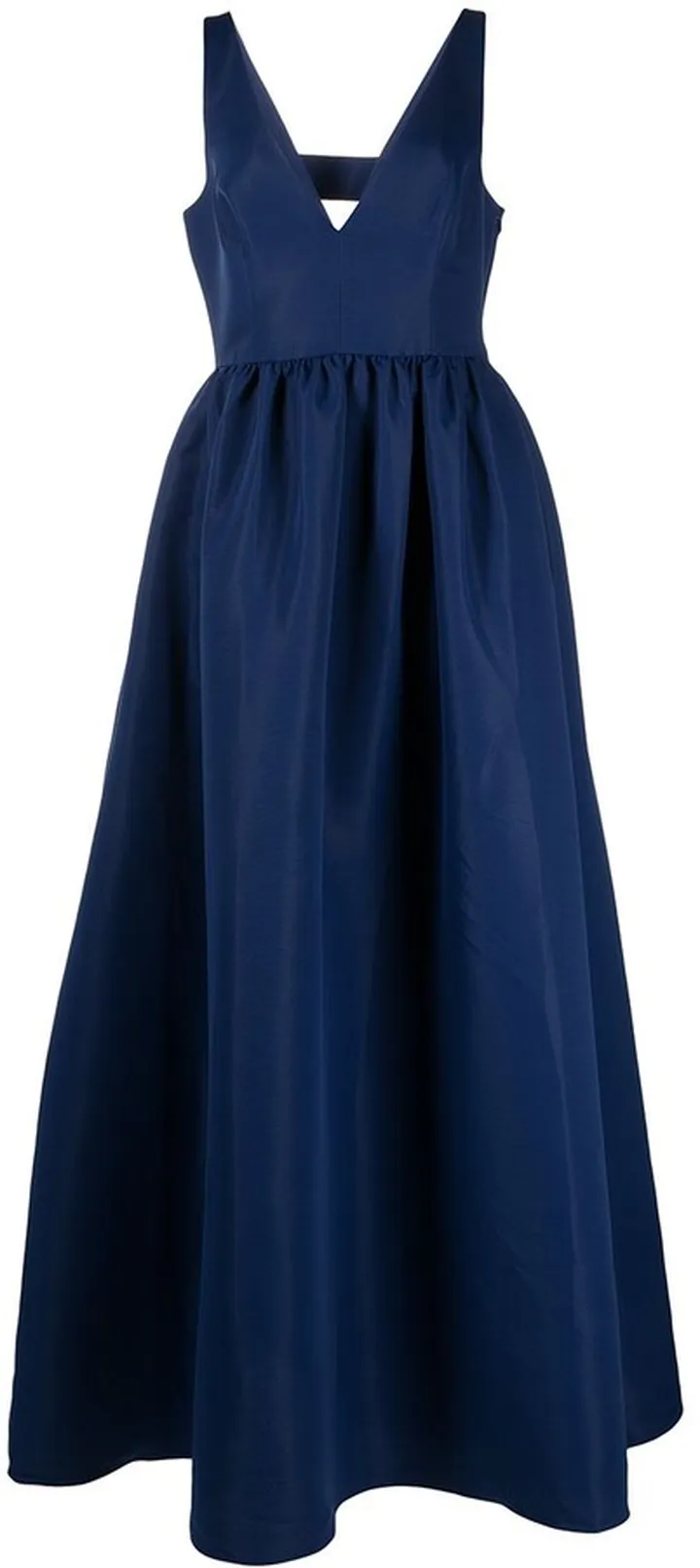 Katrina bow-detail gown