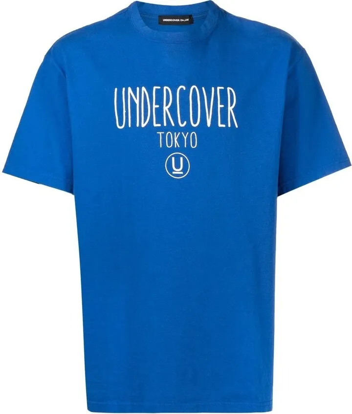 logo-print cotton T-shirt