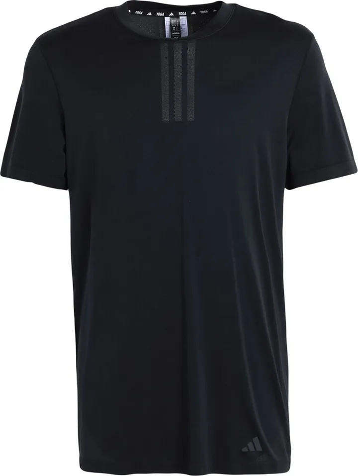 Aeroknit Yoga Base Seamless Training T-shirt T-shirt Black