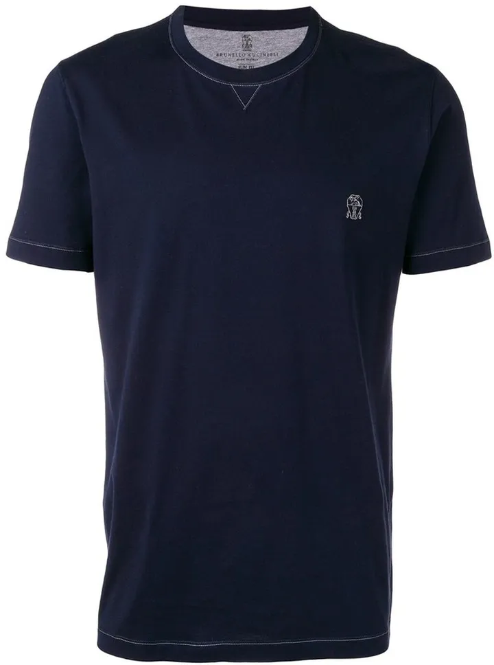 embroidered logo T-shirt
