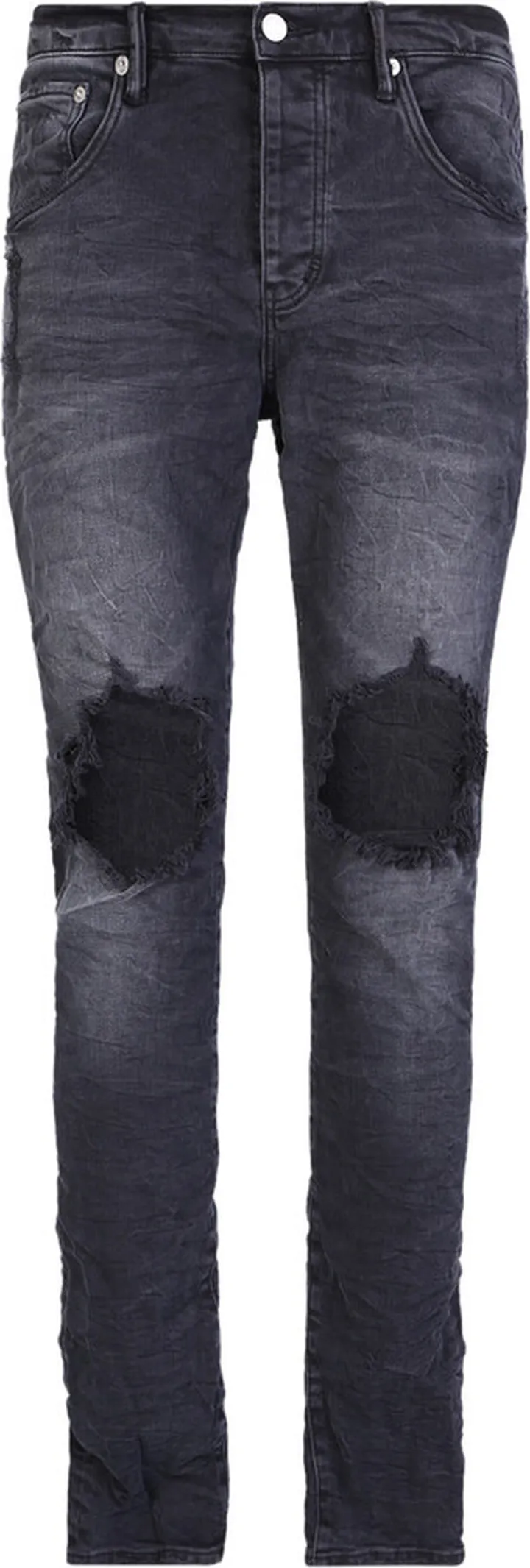 Distressed-effect Jeans