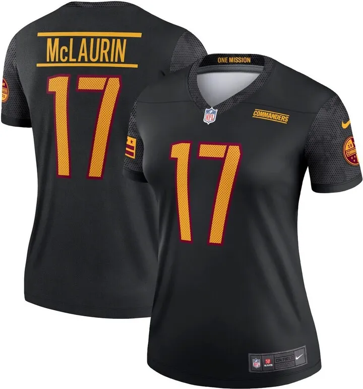Women's Nike Terry Mclaurin Black Washington Commanders Alternate Legend Jersey