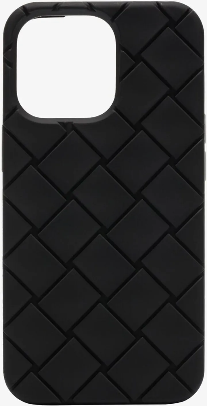 Black Rubber IPhone 13 Pro Case