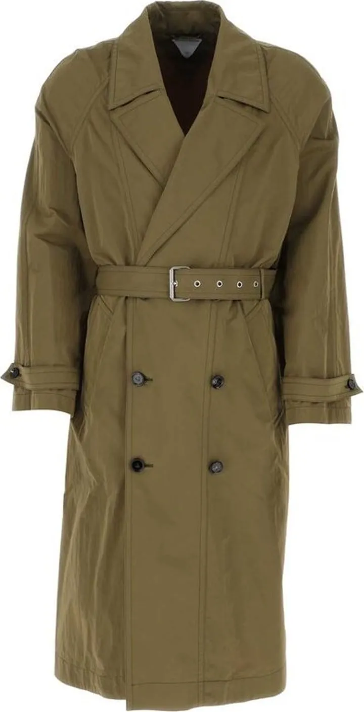 Bottega Veneta Buttoned Trench Coat