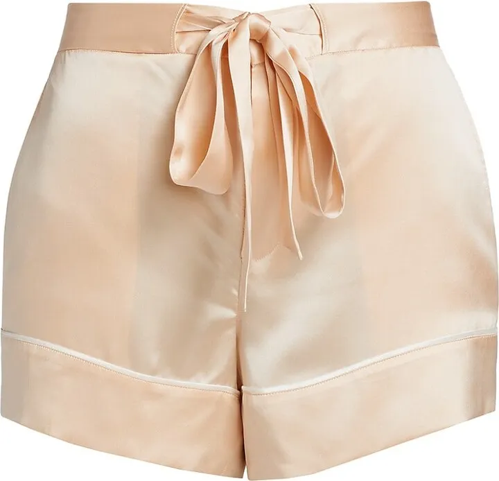 Silk Satin Lounge Shorts