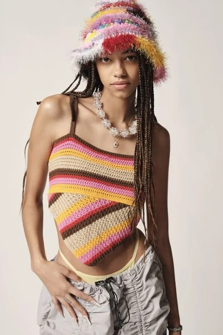 UO Layla Hanky Hem Sweater Cami