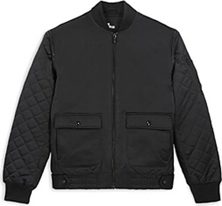 The Kooples Satin Bomber Jacket