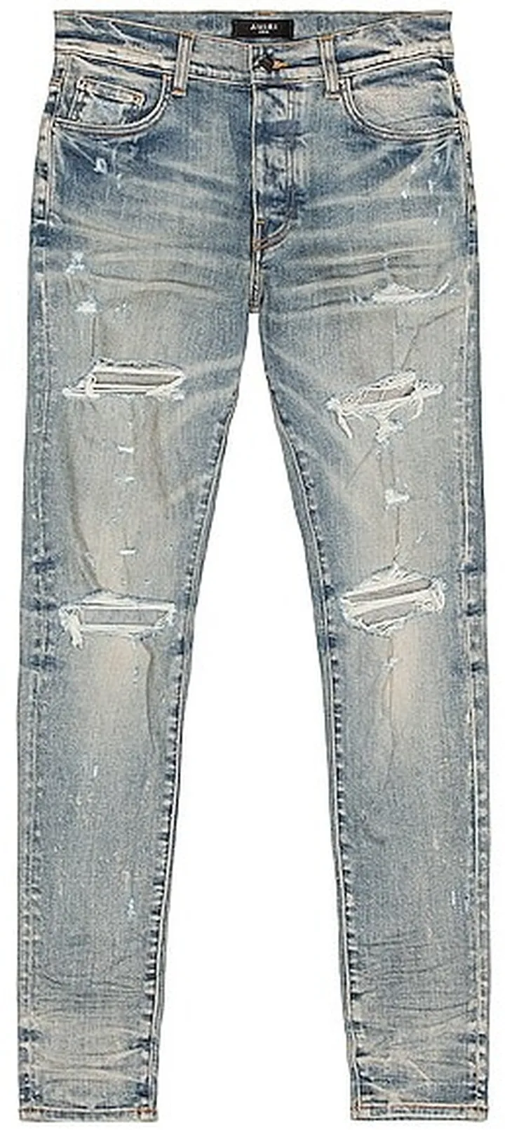 Amiri Thrasher Plus Skinny Jean in Blue