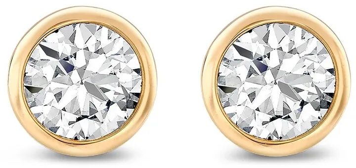 18kt rose gold Sundance diamond stud earrings