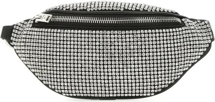 Alexander Wang Mini Attica Rhinestone Belt Bag