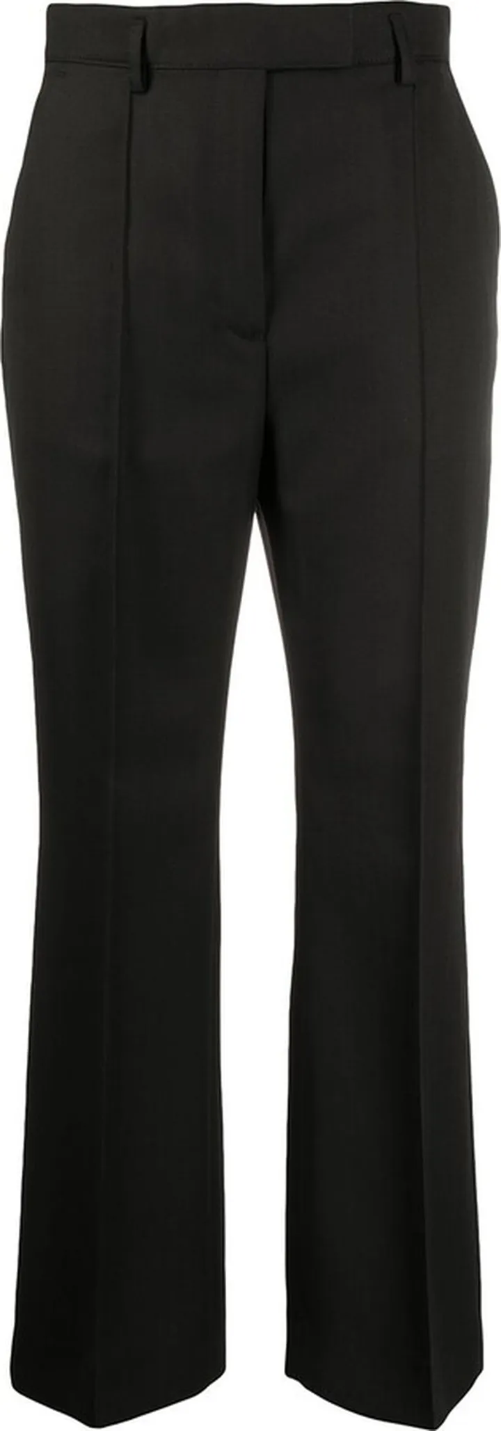 Tailored High-Waisted Cropped Trousers