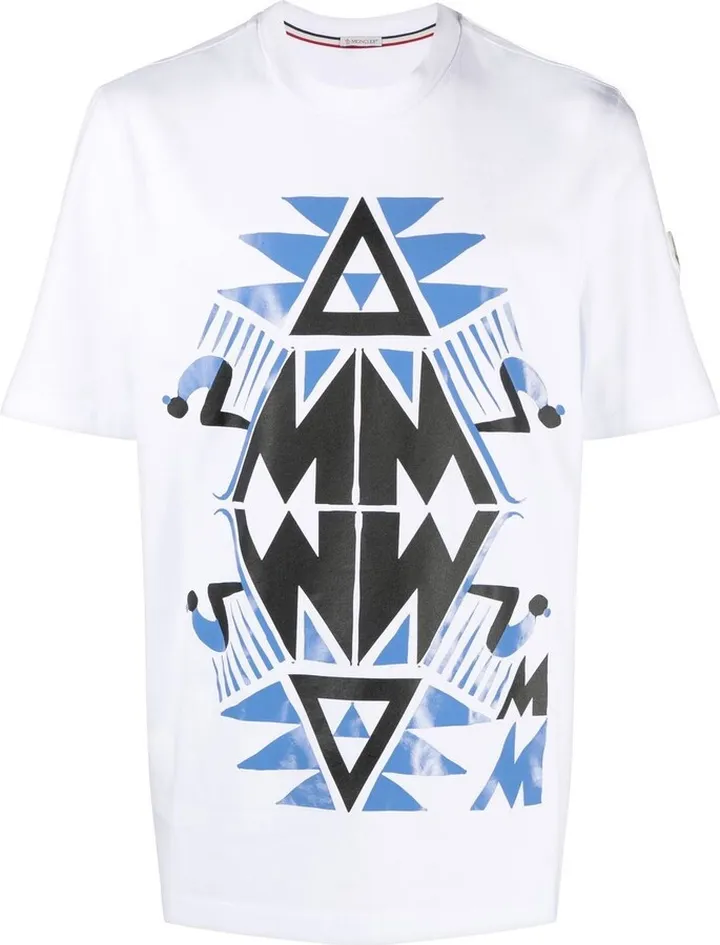 graphic-print oversized T-shirt