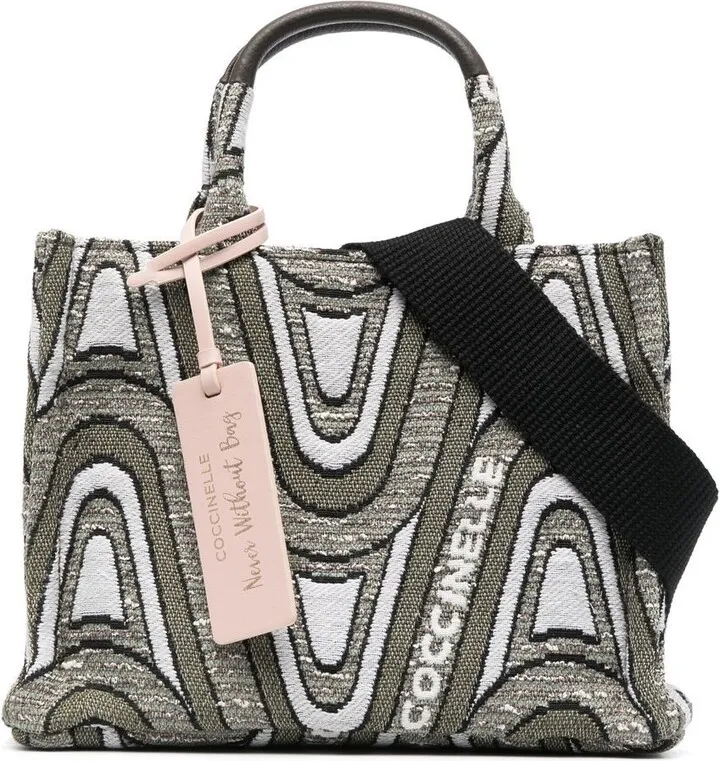 Graphic-Print Tote Bag