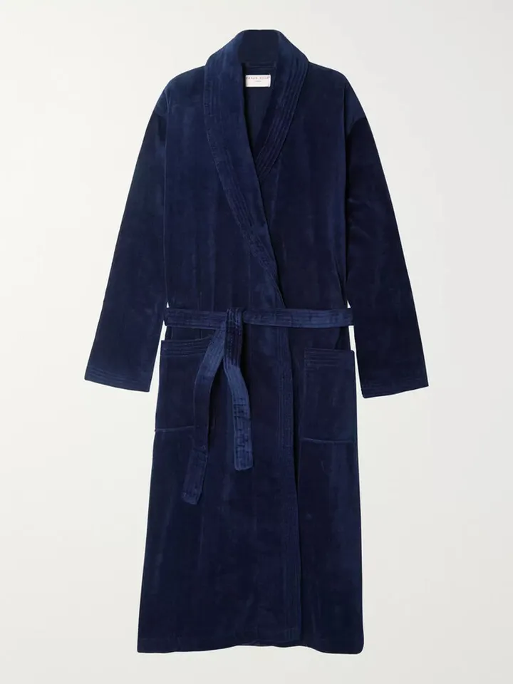 Cotton-Terry Robe