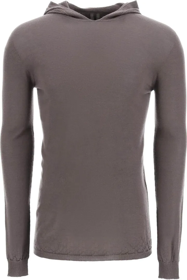 Rick Owens Hooded Cashmere Sweater
