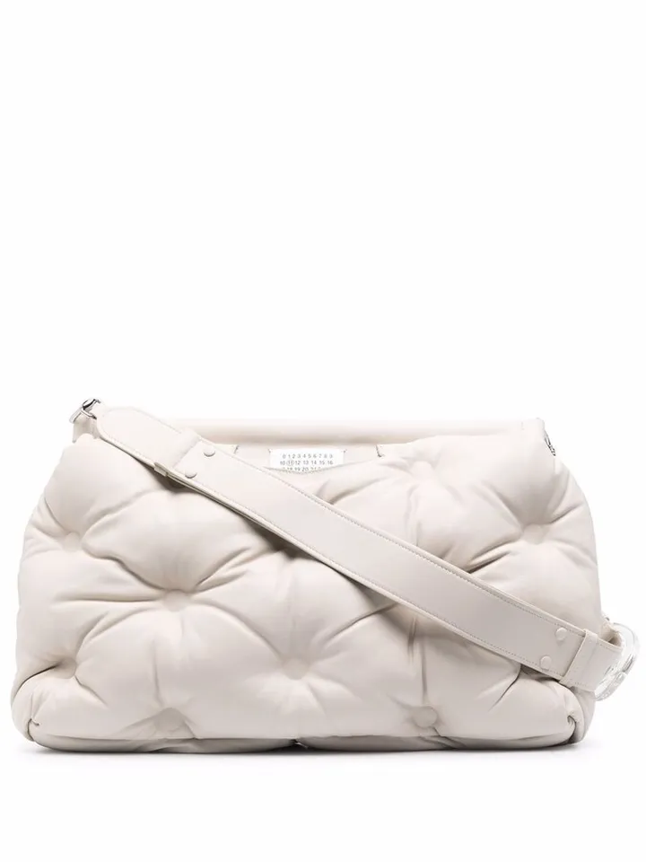 large Glam Slam quilted shoulder bag