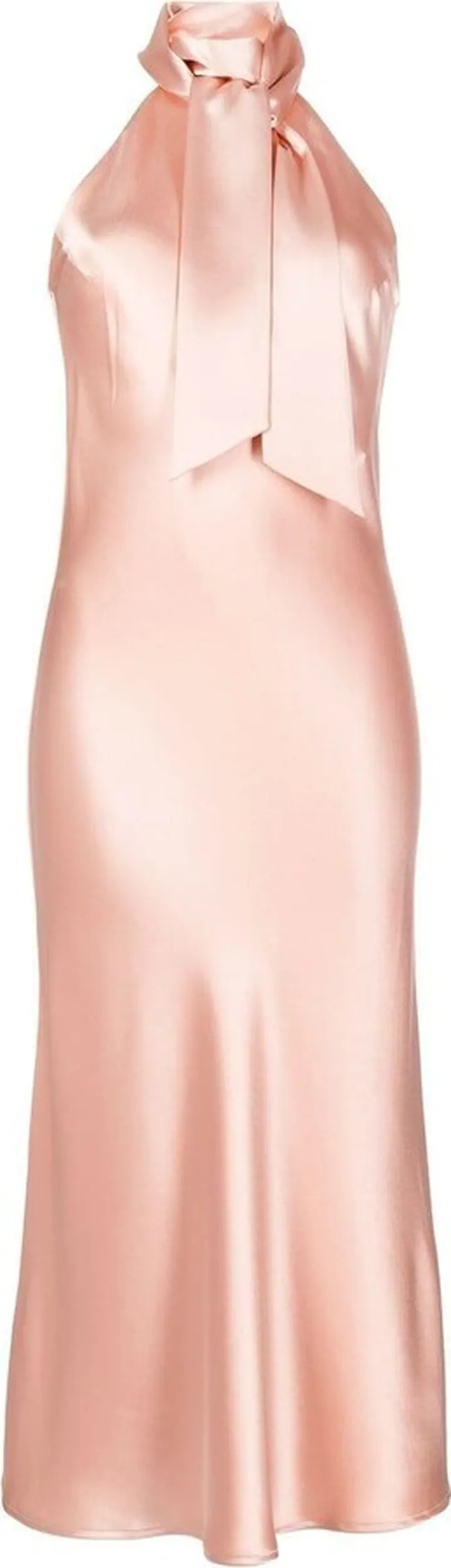 Sienna satin dress