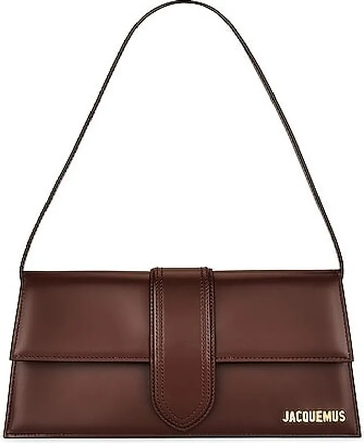 JACQUEMUS Le Bambino Long Bag in Brown