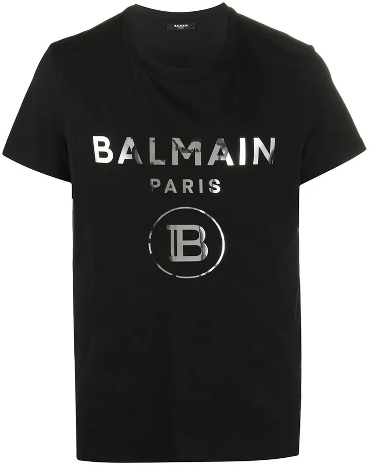 logo print cotton T-shirt
